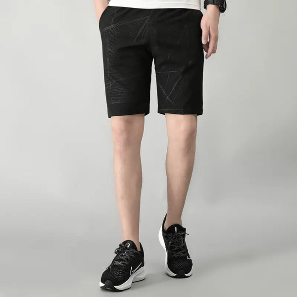 Core Men's Comfort Loose Breathable Plus Size Shorts with Pockets